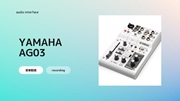 YAMAHA/AG03